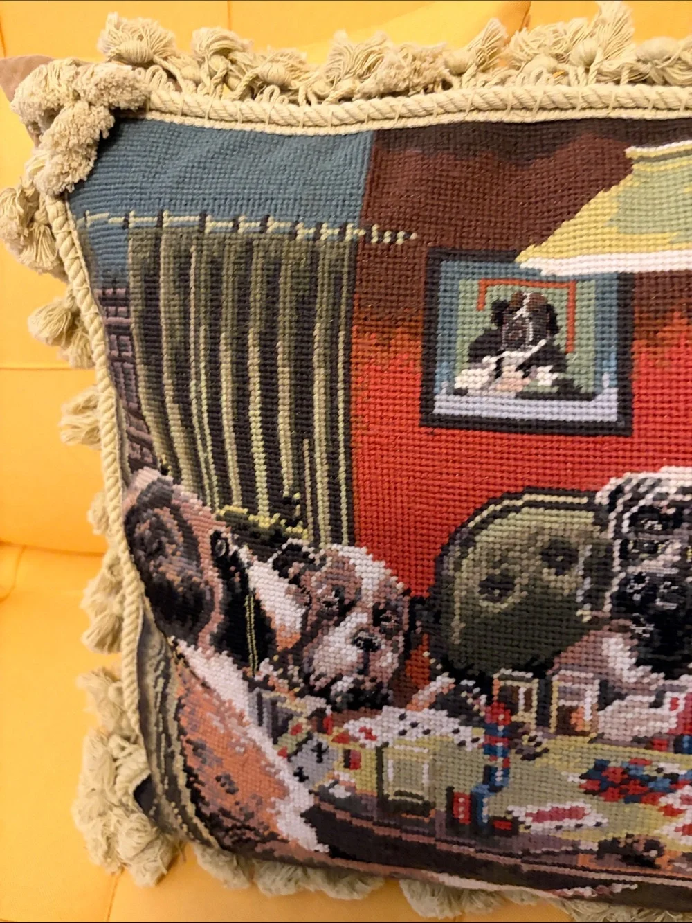 N/A hand stitched
